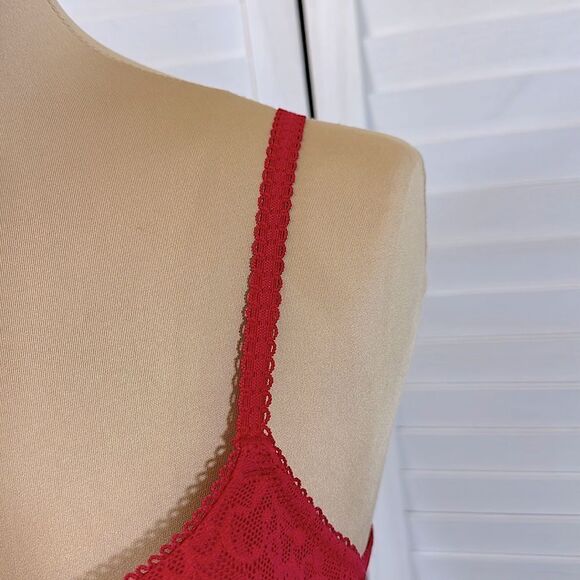 Victoria Secret Demi Bra 36B Underwire Lined Lace - Picture 8 of 14